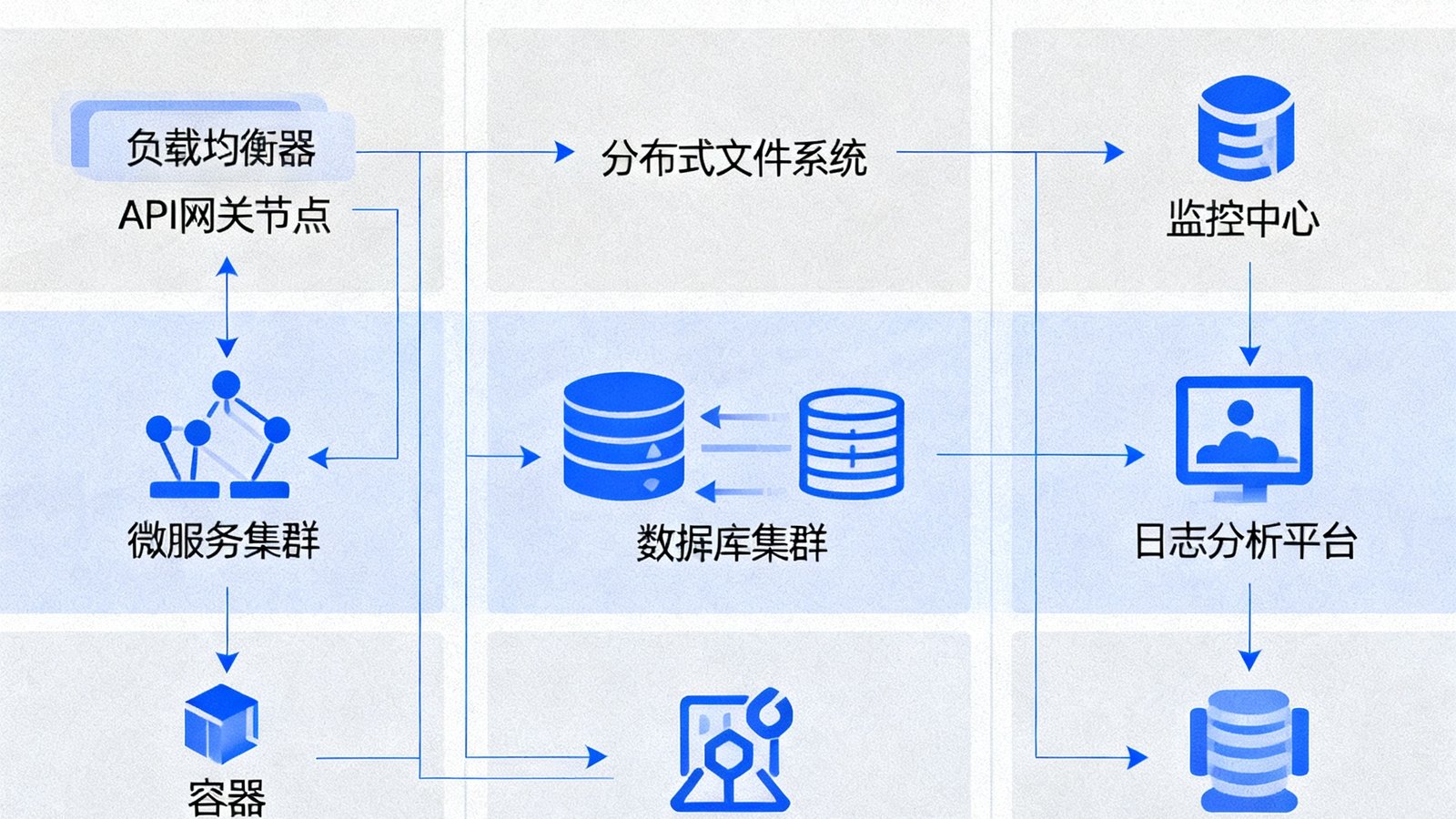 一张详细的技术架构图解图，展示ms美狮贵宾会分布式云原生系统的多层架构，包含接入层、计算层、存储层和智能运维层的完整拓扑结构